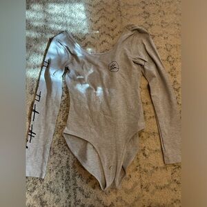 Thing that matter long sleeve low back Bodysuit
